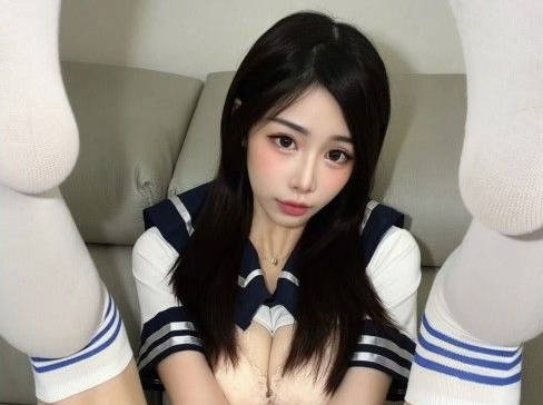 學生妹的課後輔導從不要到越來越主動-潔妮